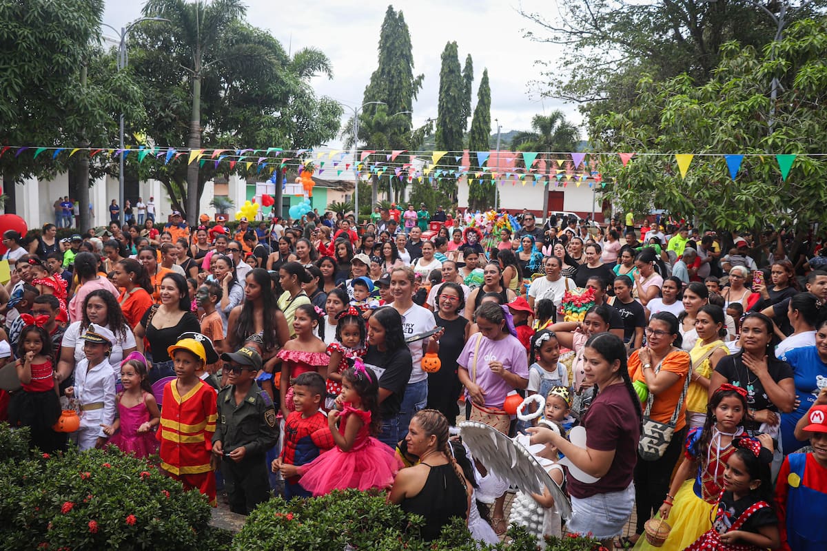 Celebración de Halloween en San Juan Nepomuceno. // Cortesía.