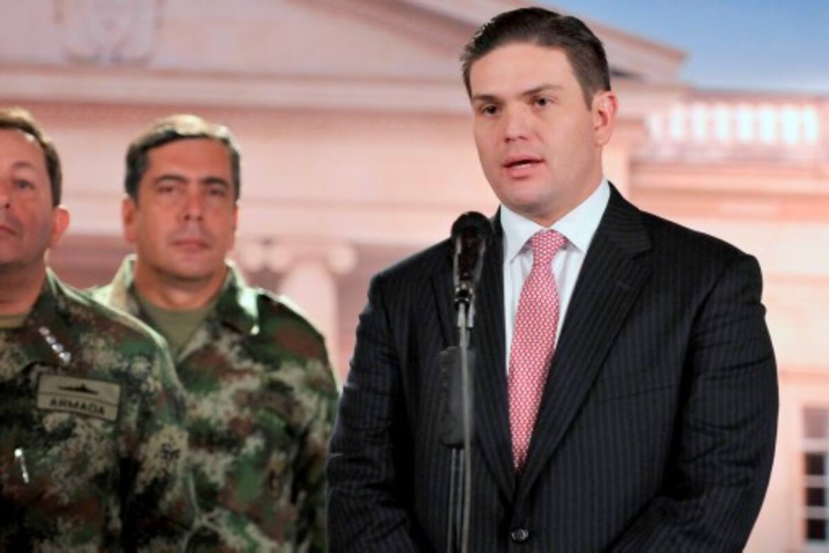 Juan Carlos Pinzón, nuevo ministro de Defensa, en reemplazo de Rodrigo Rivera. COLPRENSA