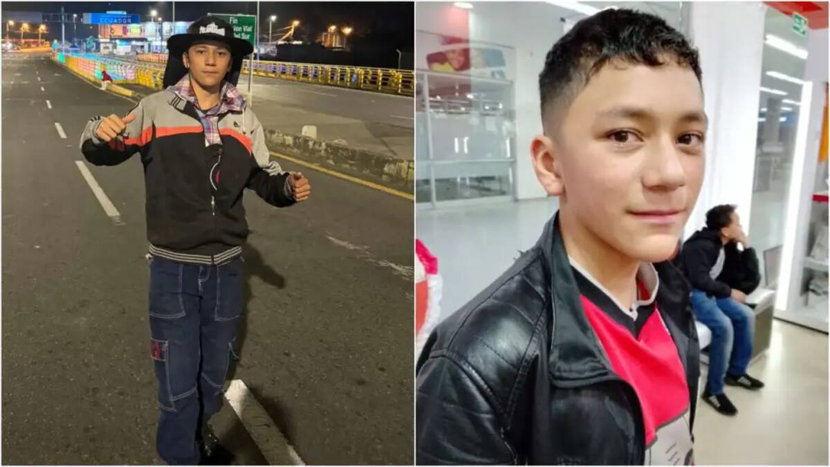 Harold Aroca, joven de 16 años asesinado en Bogotá. // Foto de redes sociales