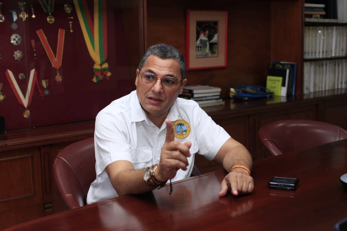 Harold Fortich, secretario de Hacienda. // Óscar Díaz - EU