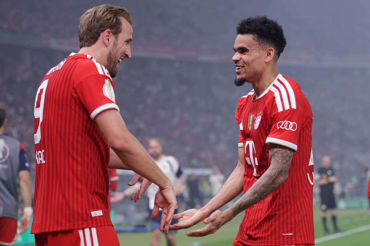 La foto viral que compartió Bayern Múnich de Harry Kane y Luis Díaz con el Balón de Oro