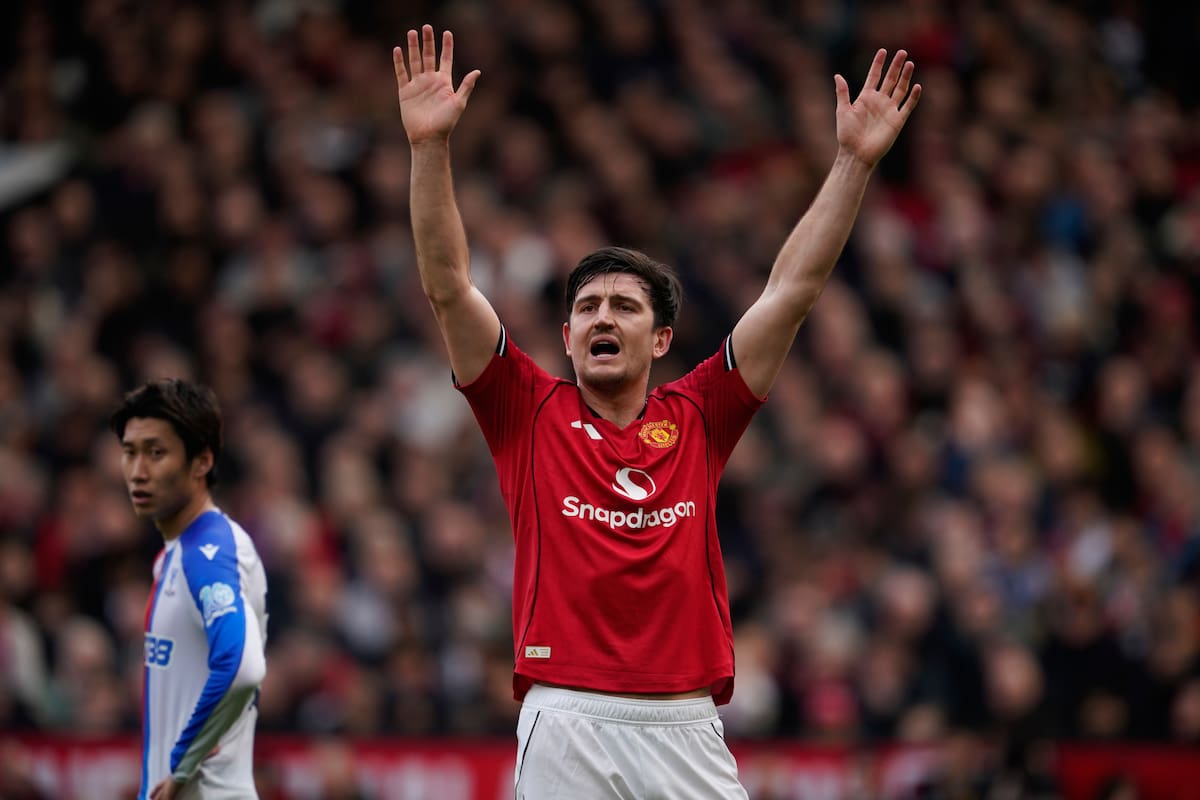 Harry Maguire, defensor del Manchester United. //Foto, AP: Dave Thompson