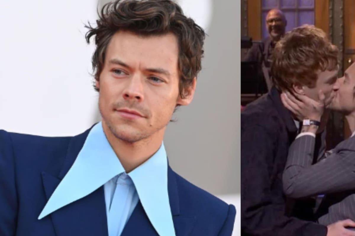 ¿Por qué Harry Styles se besó con otro hombre en TV? así fue el momento viral