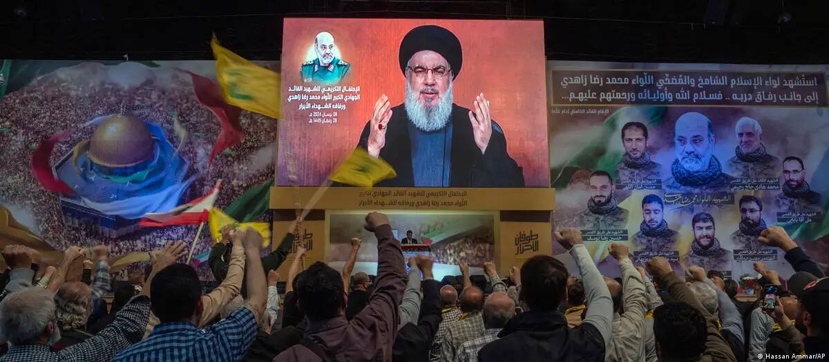 El líder del movimiento radical islamista libanés Hizbulá, Hasán Nasrala. //Archivo AP