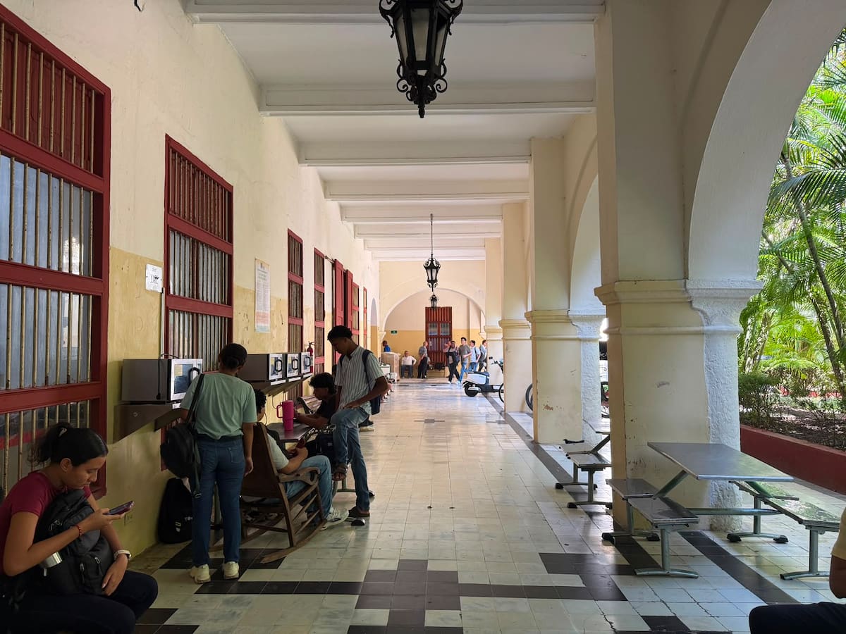 Hay normalidad en la Universidad de Cartagena tras tras amenaza de ataque. // Foto: cortesía de la Universidad de Cartagena.