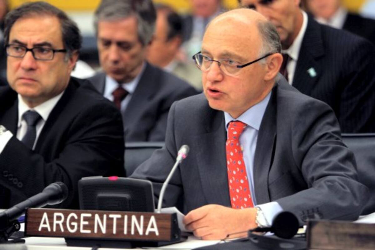 Héctor Timerman, canciller argentino. AP