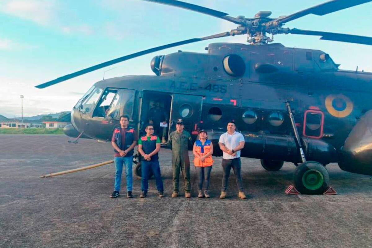Hallan sin vida a las 8 personas que iban en helicóptero accidentado en Ecuador