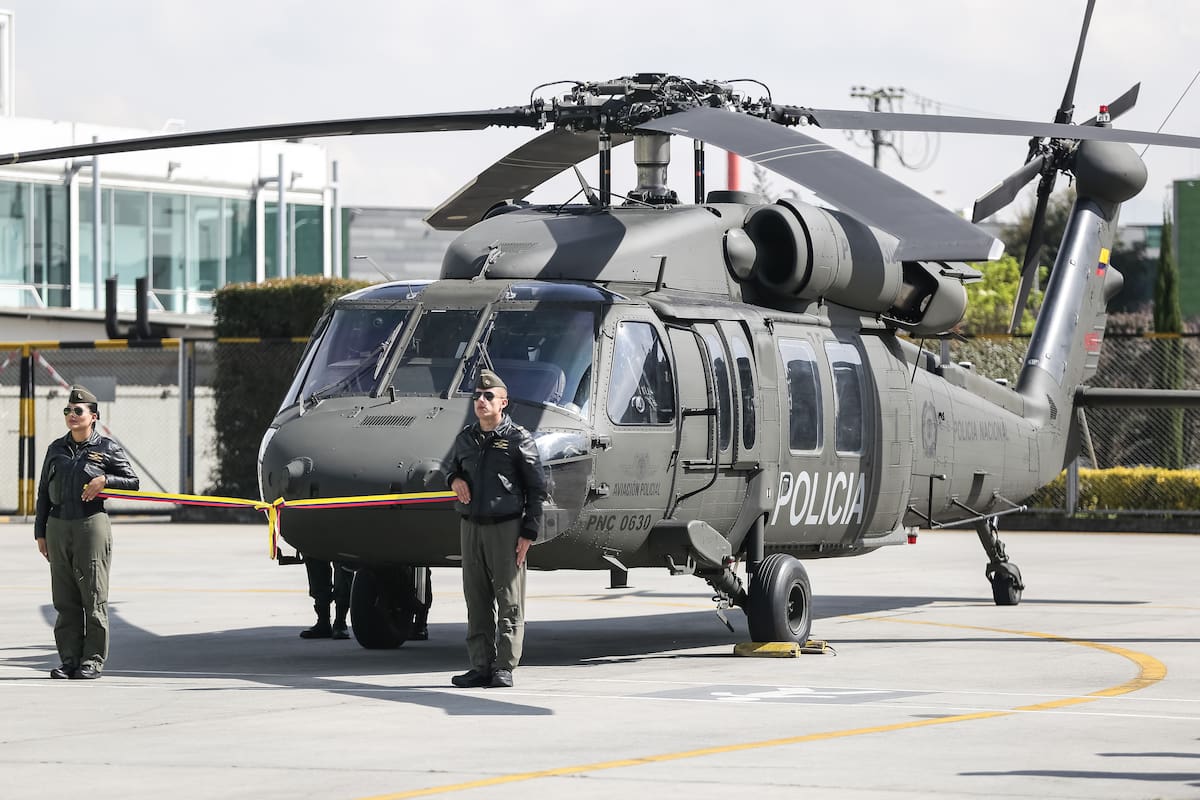 Helicópteros blackhawk en Colombia no podrán ser utilizados por orden de EE.UU.