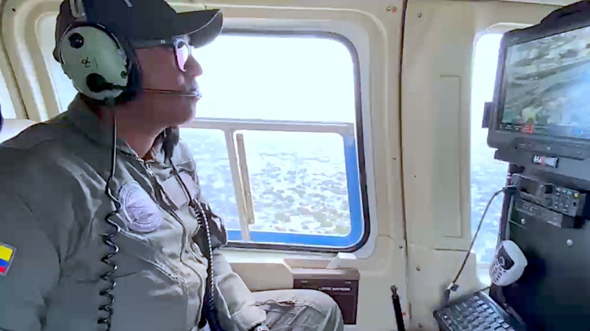 Desde el helicóptero Halcón se enviarán las imágenes al Puesto de Mando de Unificado que estará ubicado en el Comando de la Policía Metropolitana.//-Cortesía Policía Mebar.