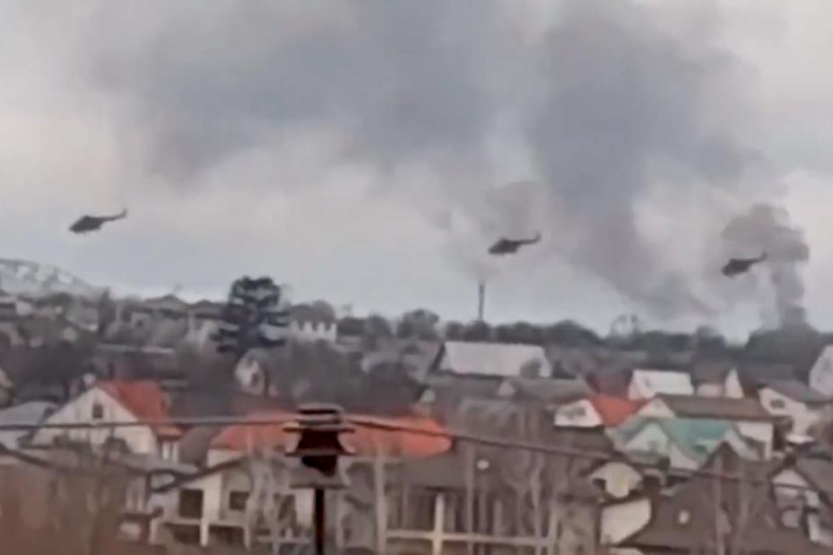 El impactante ataque de un avión ruso deja cerca de 18 muertos en Ucrania