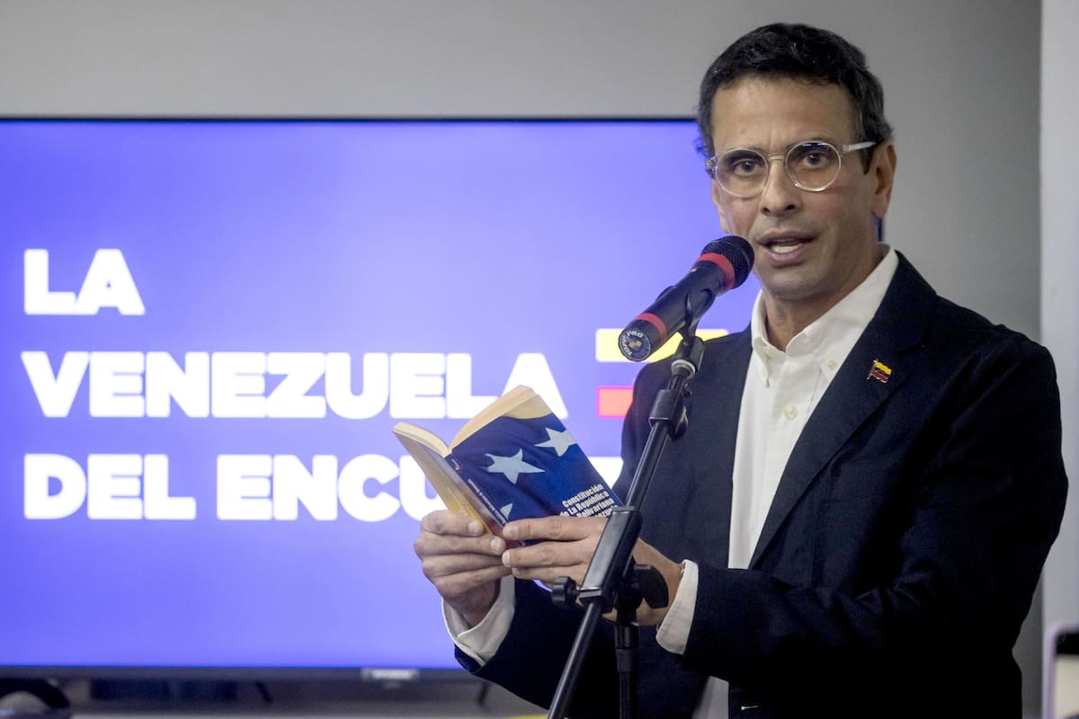 Henrique Capriles advierte: quienes piden invasión “no viven en Venezuela”. // Foto: EFE/ VANGUARDIA