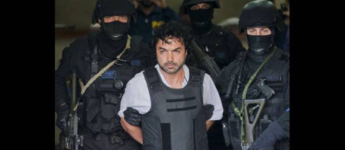 "Mi Sangre", señalado jefe de narcotráfico de la banda criminal de "los Urabeños", y capturado en Buenos Aires el pasado 30 de octubre, ha reiterado en varias oportunidades que es víctima de una "persecución política" AP
