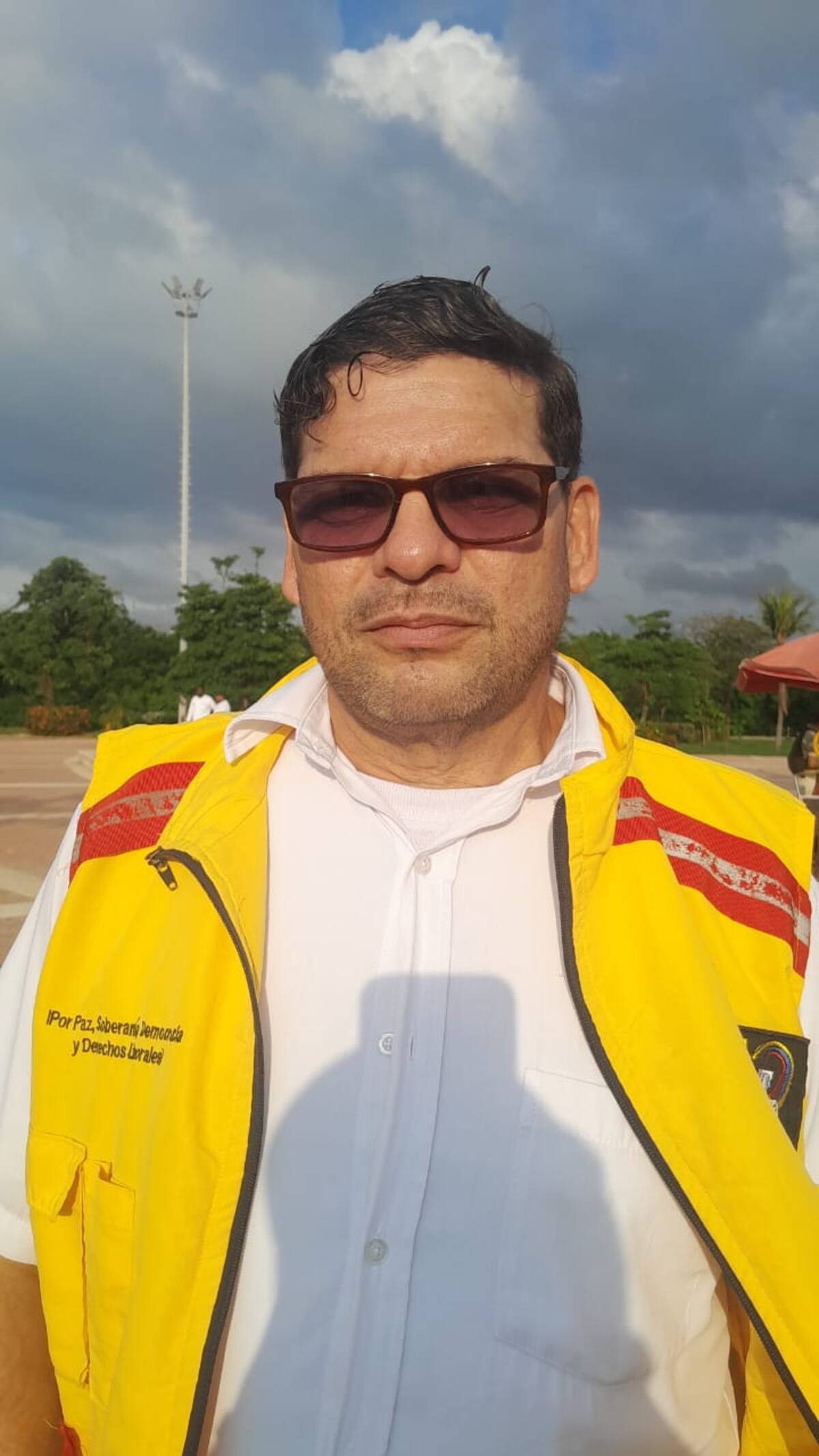 Hernando Zamudio, ejecutivo de la CUT y coordinador de la Coordinadora Departamental por el Cambio de Bolívar.// Foto: Julio Castaño- El Universal.