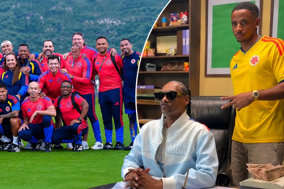 El hijo de Snoop Dogg apareció con la camiseta de la Selección Colombia