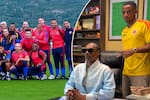 El hijo de Snoop Dogg apareció con la camiseta de la Selección Colombia