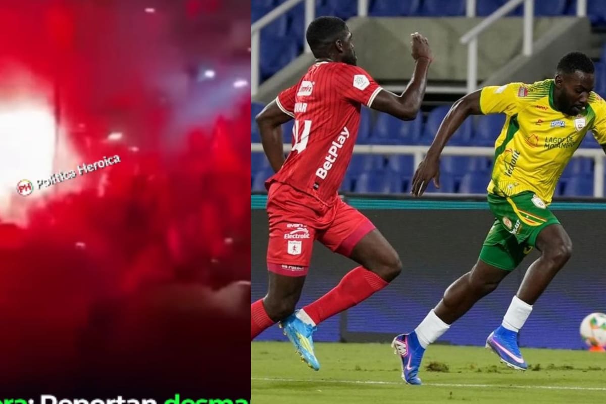 Video: hinchas de América de Cali protagonizaron desmanes en banderazo previo al duelo con Real Cartagena