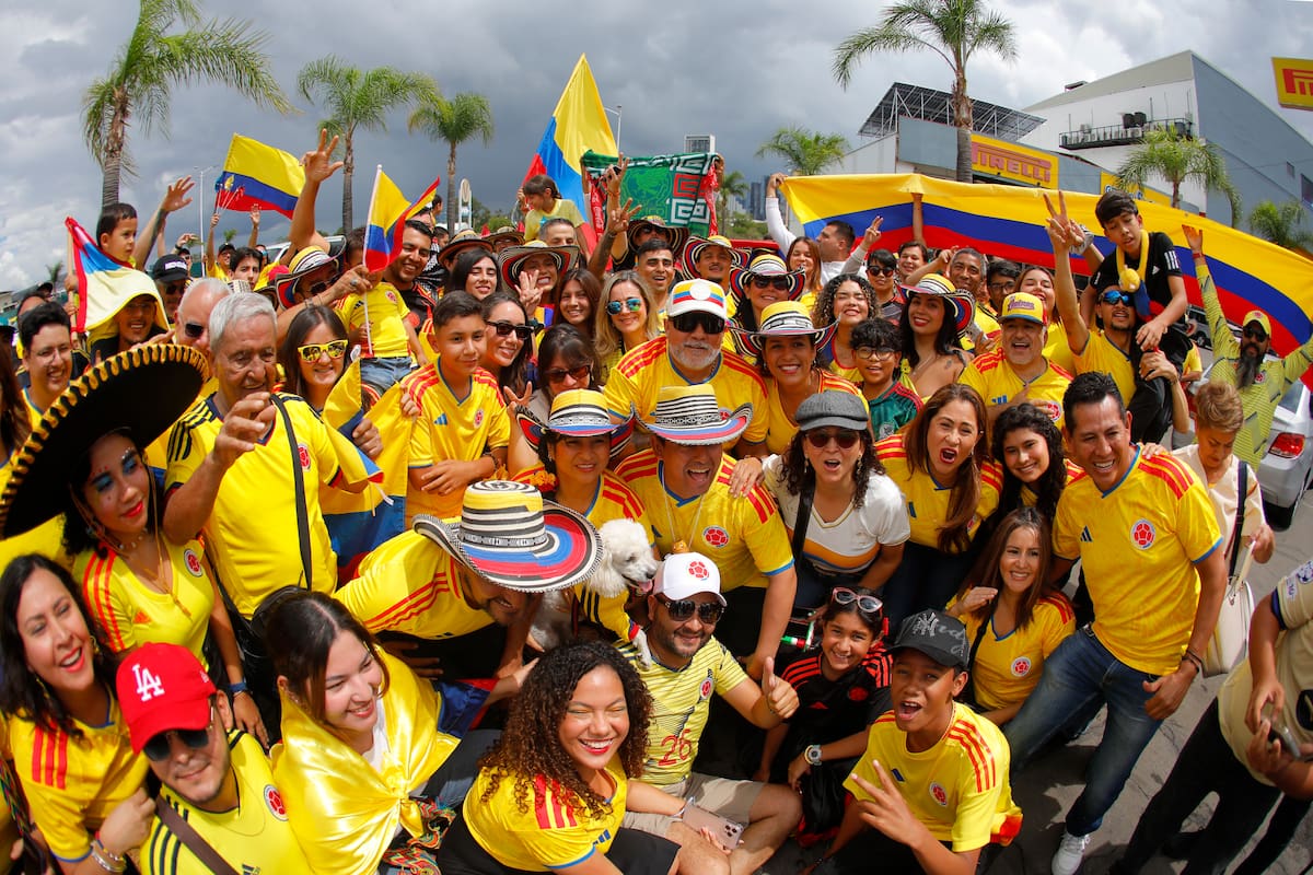 Ni el Mundial más costoso de la historia detiene a la hinchada colombiana