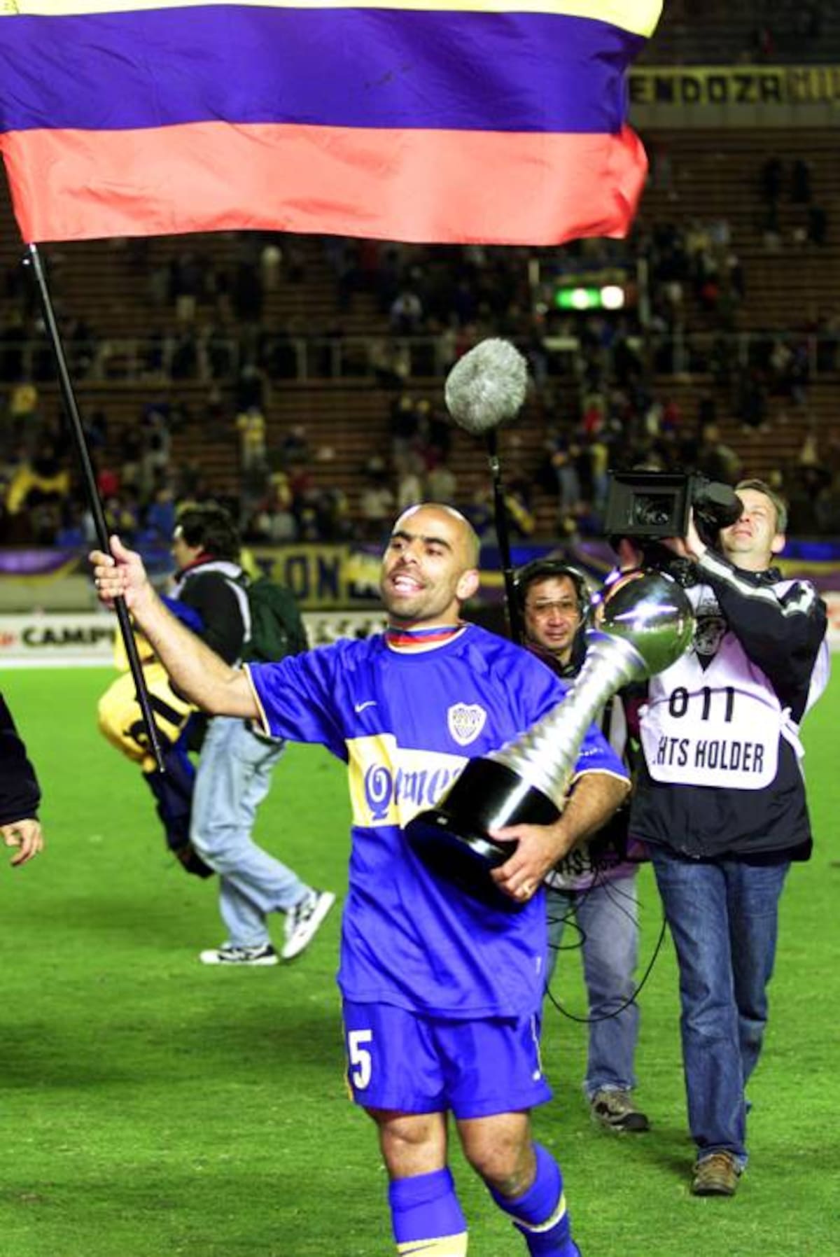 Mauricio Serna fue campeón de la Copa Intercontinental de Clubes actuando para el Boca Juniors. AP