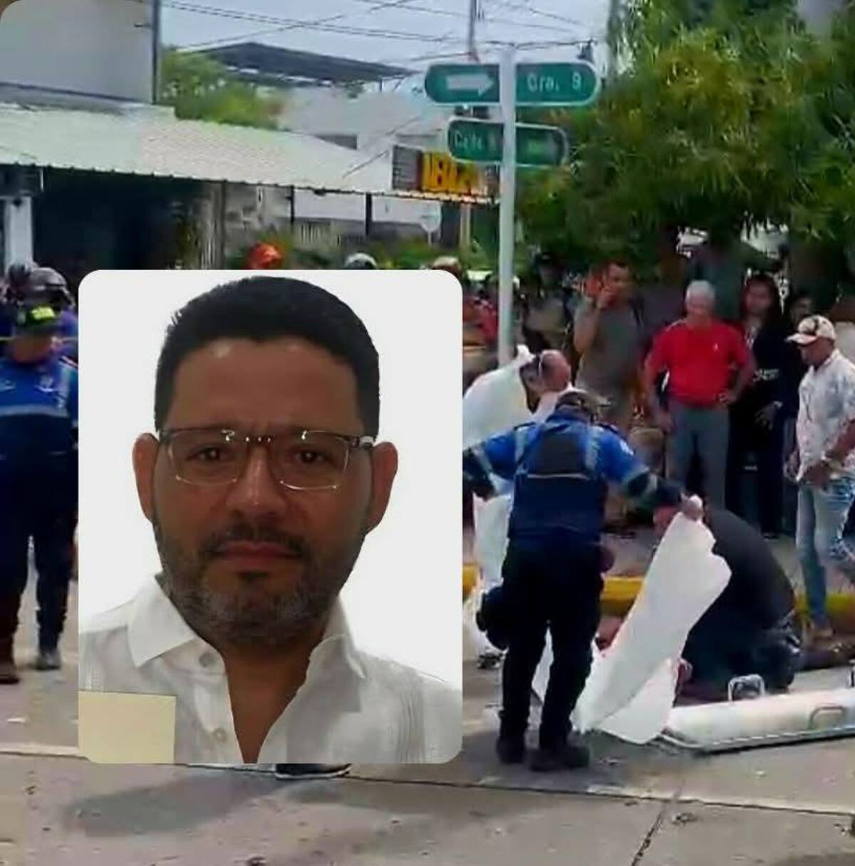 Holmes Rodríguez, fallecido en accidente de tránsito en Valledupar.