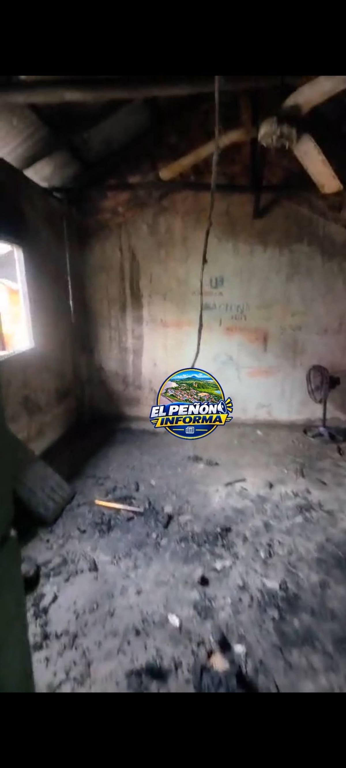 Hombre dormía cuando un incendio consumió parte de su vivienda en Bolívar.