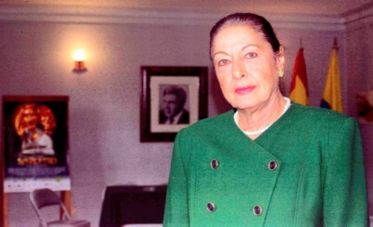 Sonia es hija de Luis Enrique Osorio, precursor del teatro en Colombia y Lucía de Saint-Malo. COLPRENSA