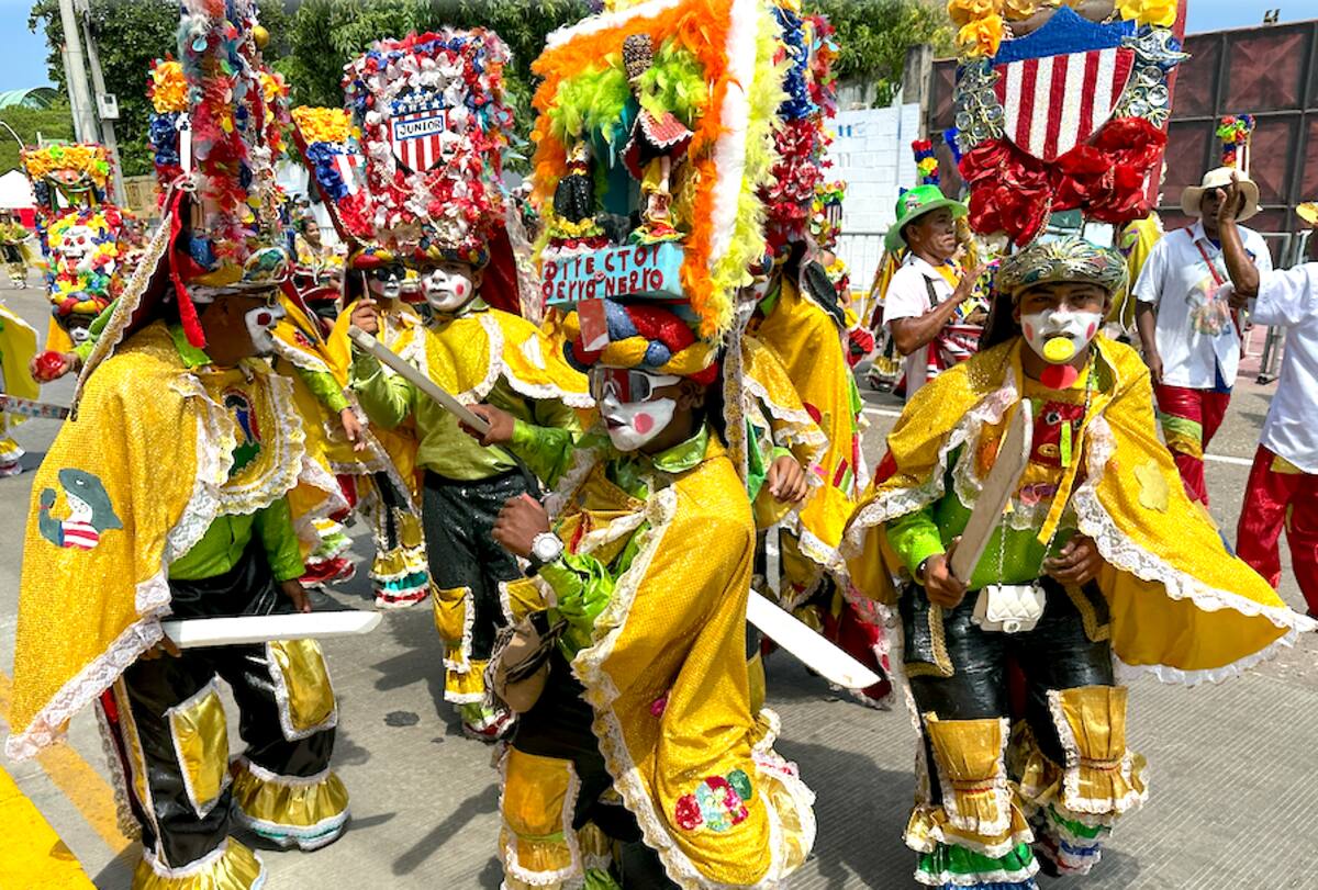 Danza de Congo durante el Desfile de tradición del Carnaval de Barranquilla.//Juan M. Cantillo-El Universal.