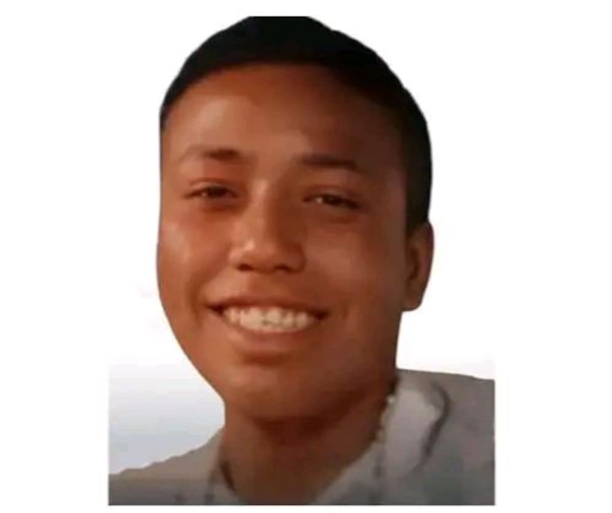 El joven Erwin Bonett fue atacado en la urbanización Simón Bolívar. //Foto redes sociales.