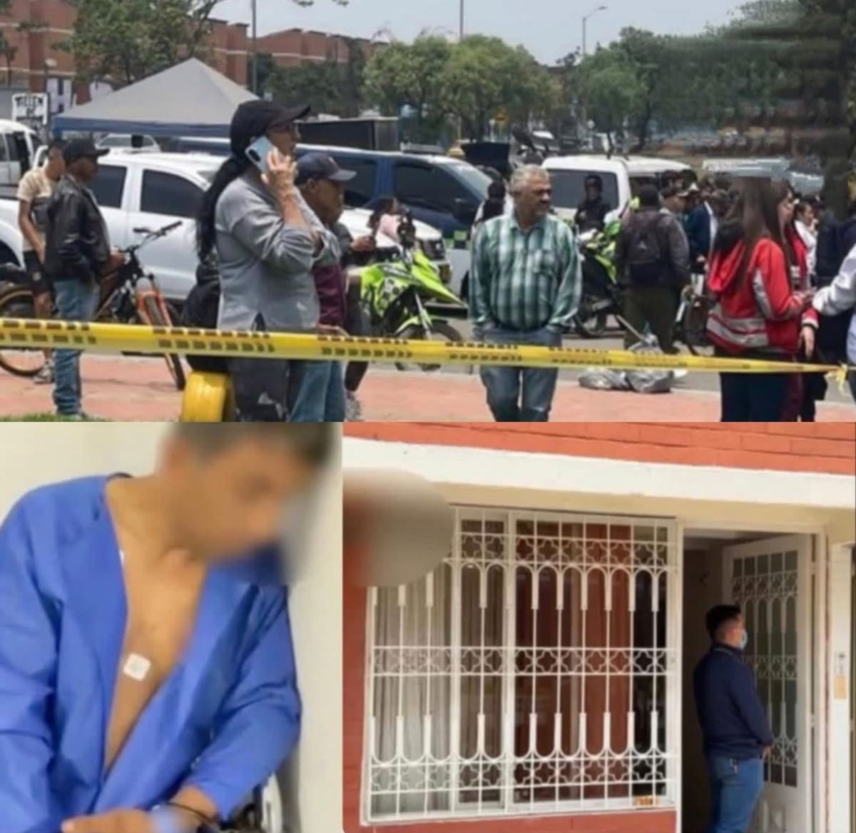 Homicidio de dos mujeres en Bogotá. // Foto: Policía Nacional
