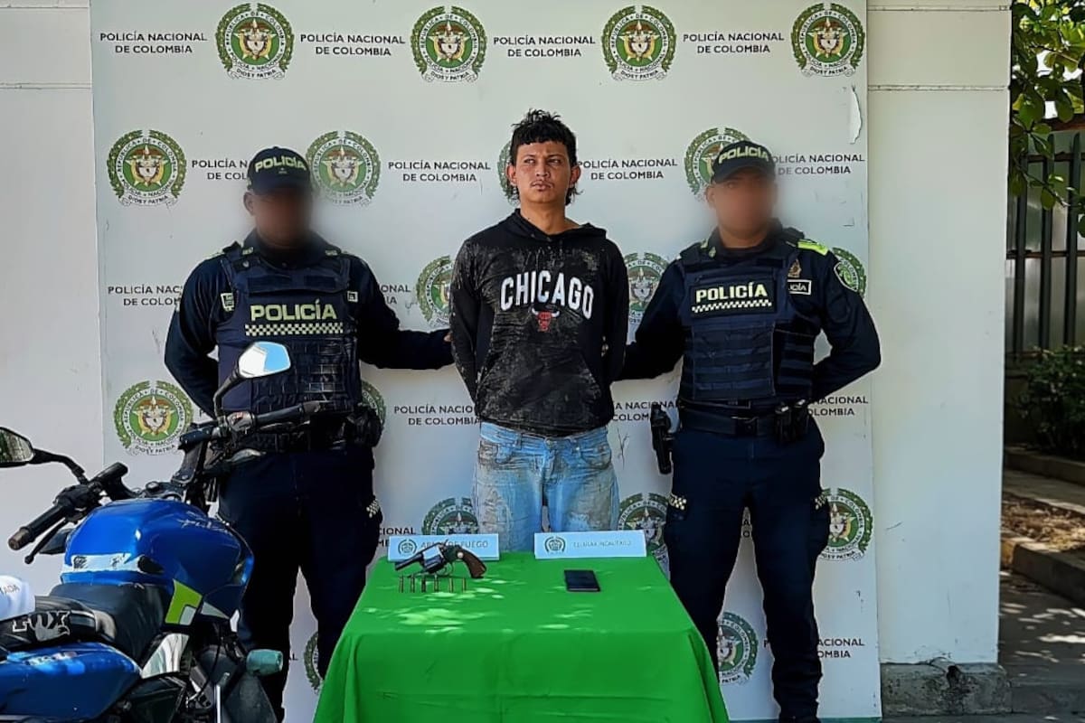Video: así cayó ‘Carlitos’, señalado sicario que mató al mototaxista Glender en Canapote