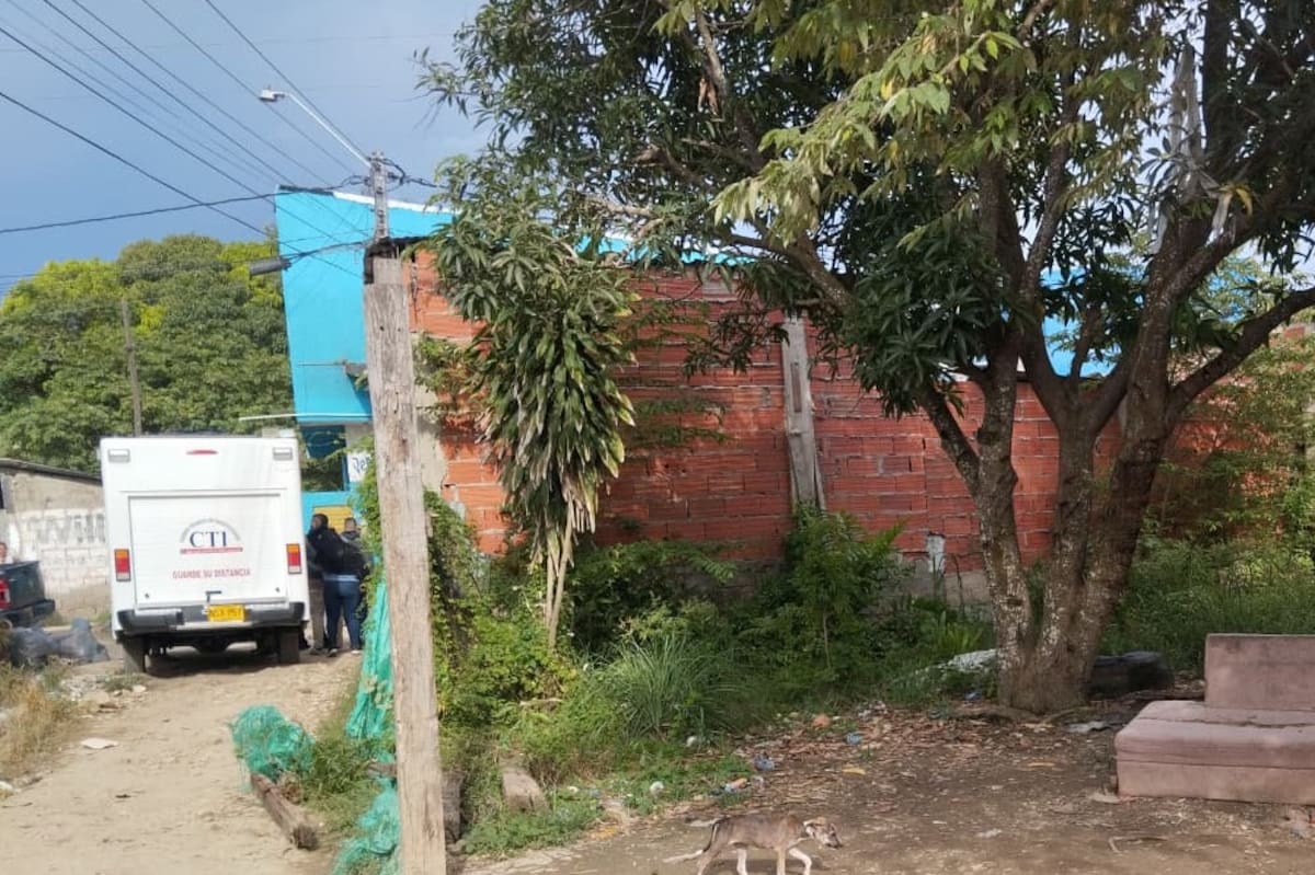 Homicidio en Arroz Barato, cerca de la zona industrial de Mamonal. //FOTO EL UNIVERSAL.