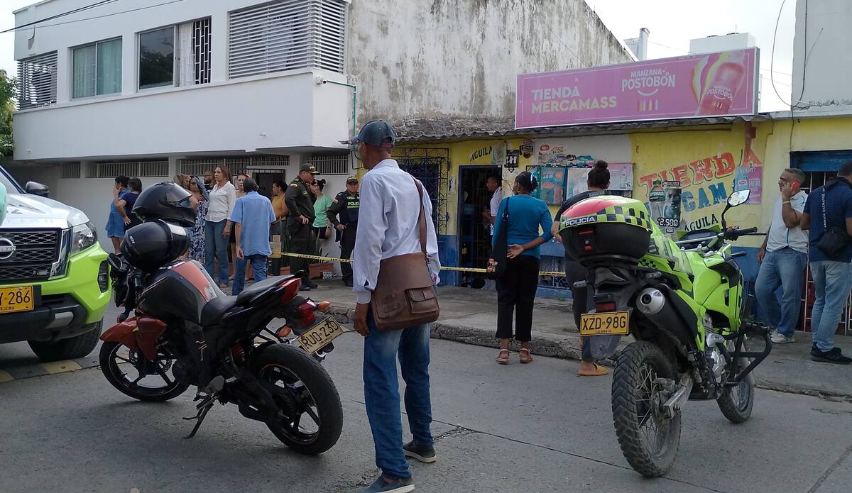 Óscar Alfonso Muñoz Garay, de 47 años, es el hombre asesinado dentro de una tienda en el barrio Chipre.