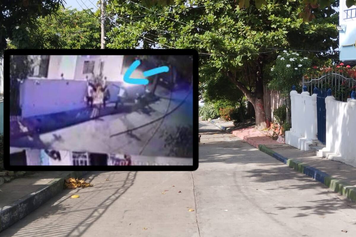 En video el asesinato de Hoyver en San Isidro: sicario lo mató frente a una mujer