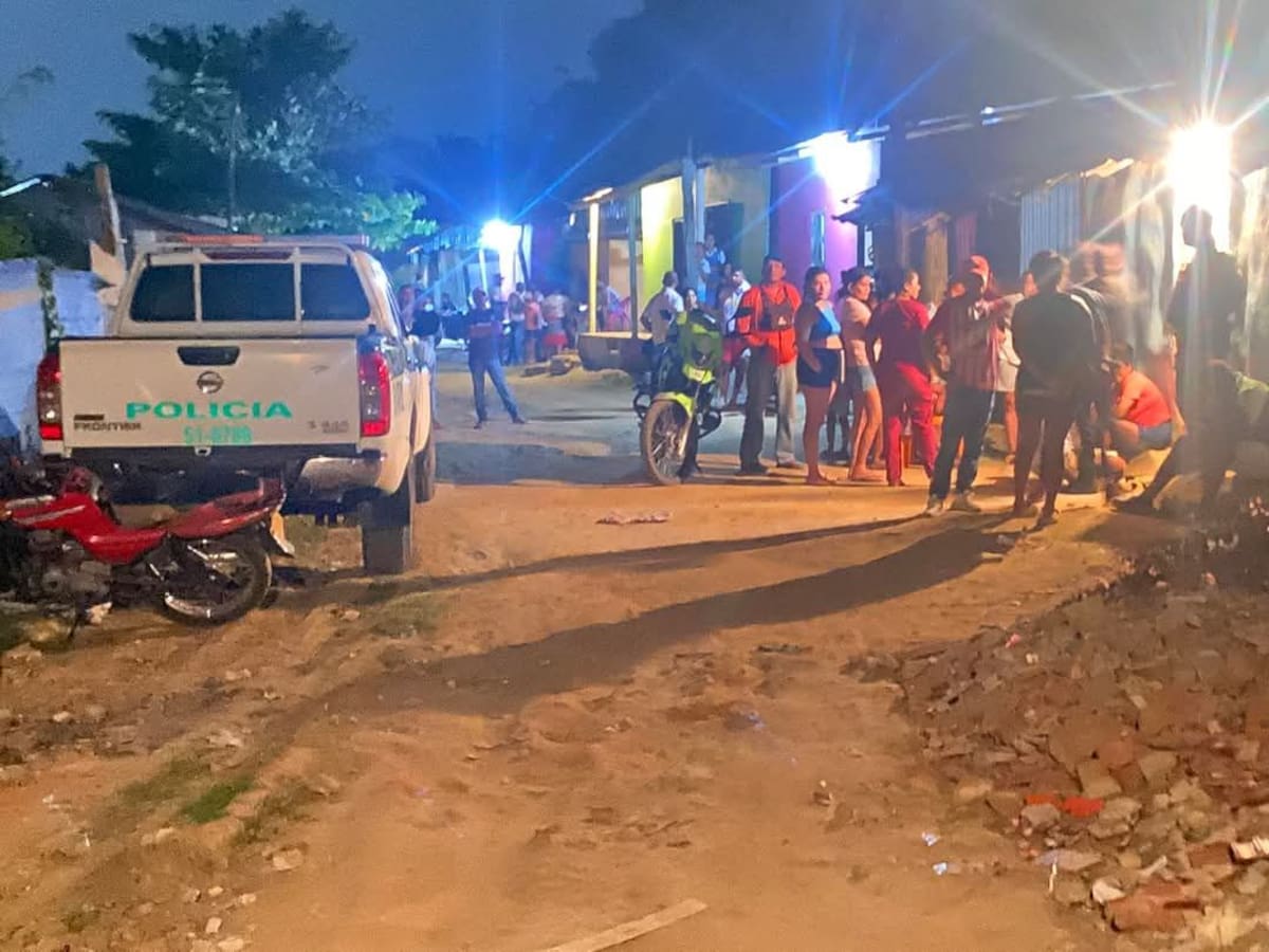 El crimen ocurrió en el barrio El Páramo del municipio de El Carmen de Bolívar. //Foto: redes sociales