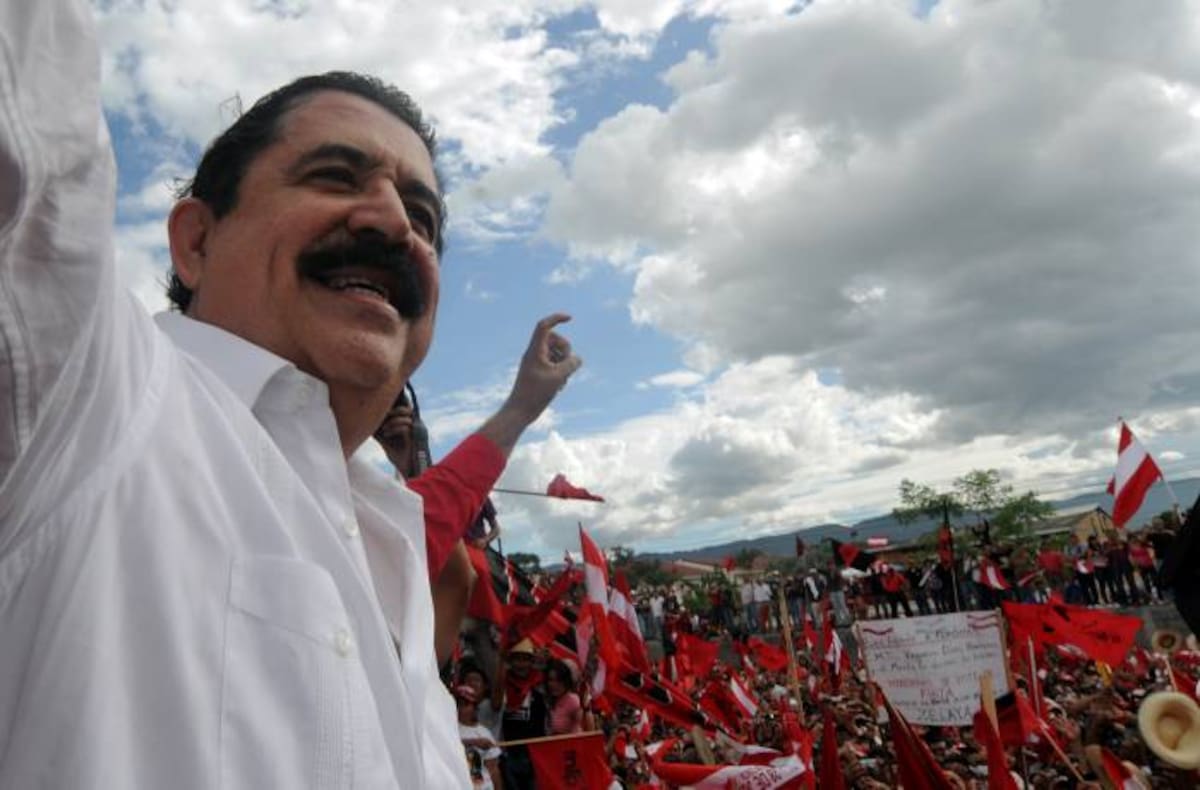 Manuel Zelaya ARCHIVO