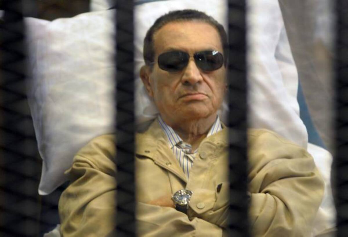 Hosni Mubarak, expresidente de Egipto. AP STR