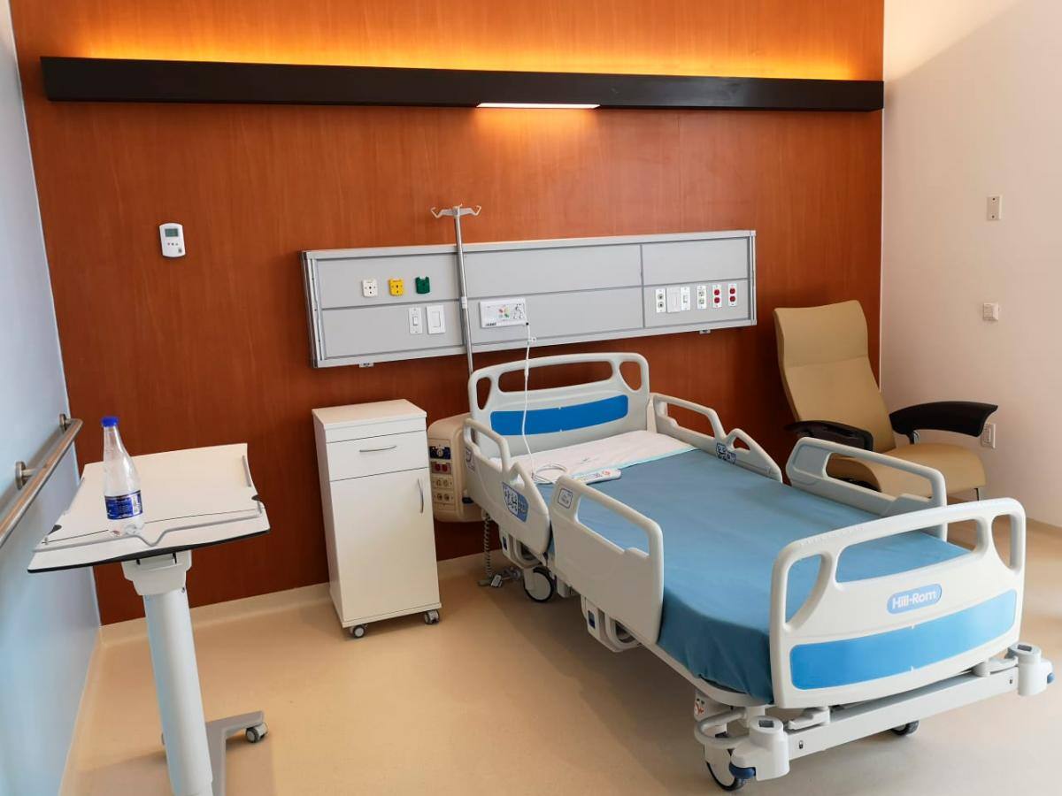 Operado por la Fundación Santa Fe de Bogotá, espera entrar en funcionamiento en el segundo semestre del año, con 158 camas.