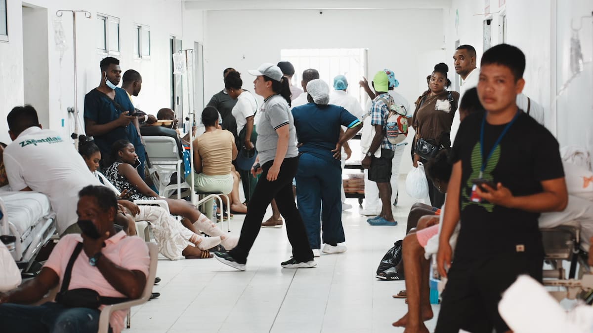 Hospital del Chocó recibe millonarios recursos tras el terremoto. // Foto: Colprensa.