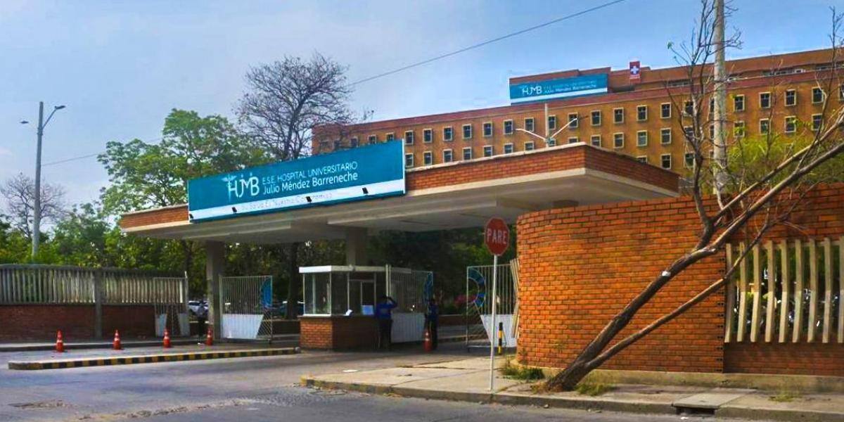 Hospital Julio Méndez Barreneche en Santa Marta.