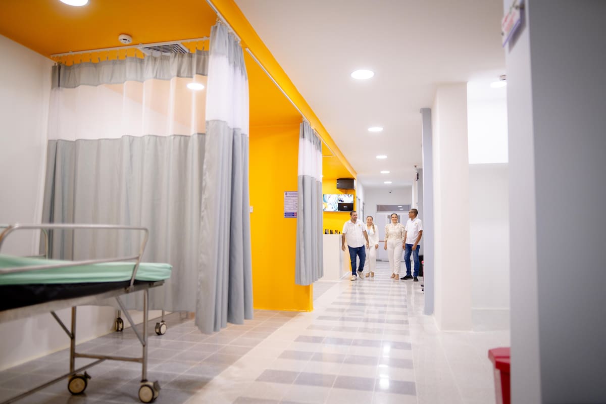 Hospital La Divina Misericordia de Magangué estrena pabellón de urgencias.// Foto: cortesía