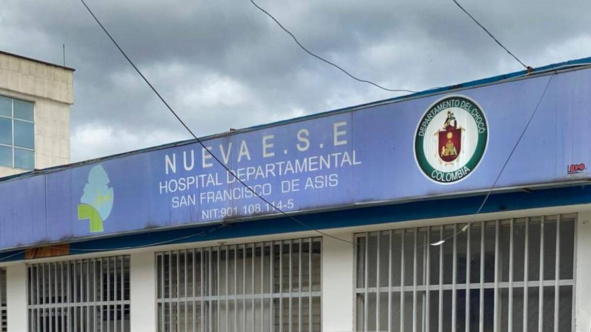 Hospital San Francisco de Asís ubicado en Quibdó, Chocó. // Foto: Colprensa.