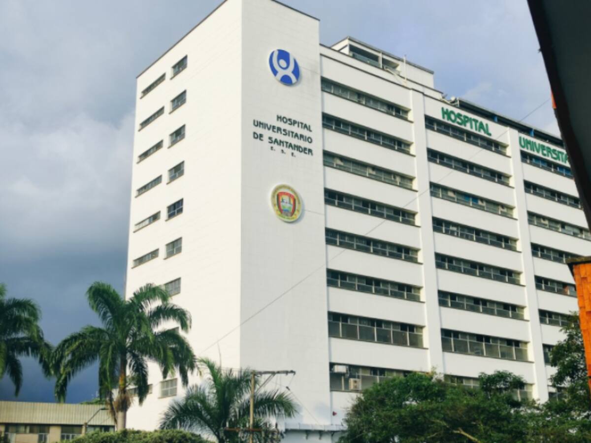 Alias 'Chavo' fue trasladado hasta el Hospital Universitario de Santander donde falleció. //Cortesía