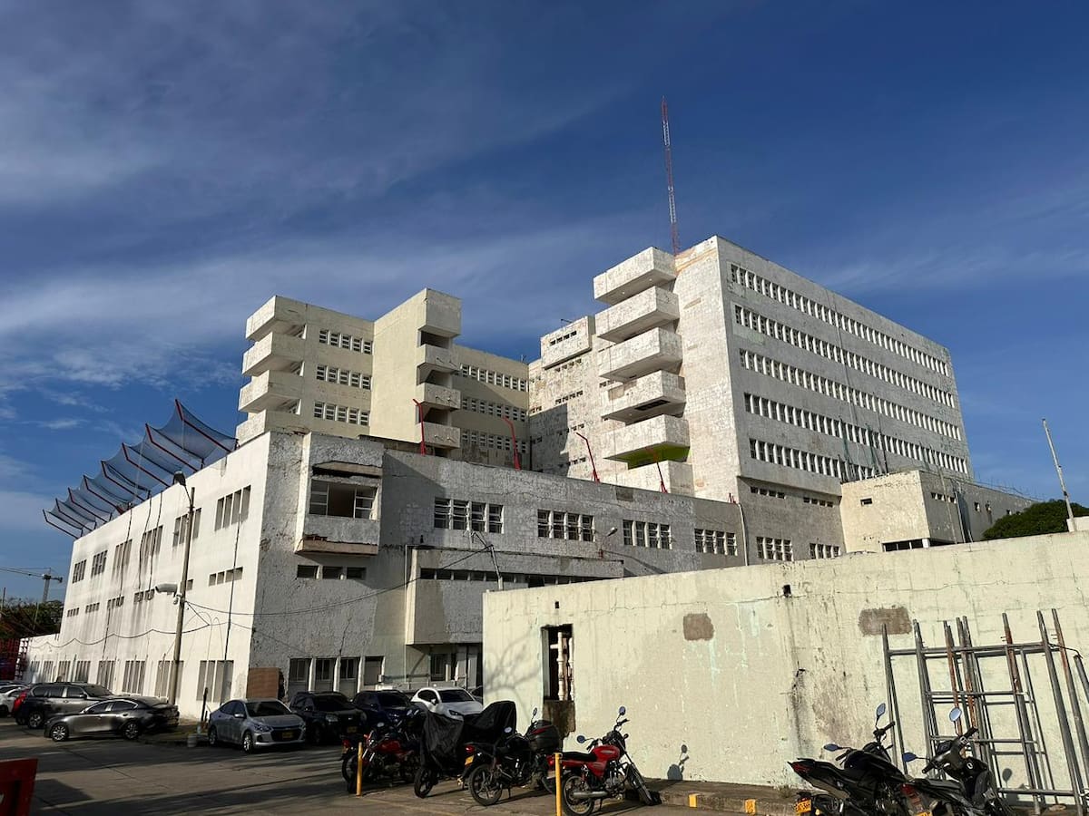 Hospital Universitario del Caribe muestra avance de obras. // Foto: cortesía - HUC
