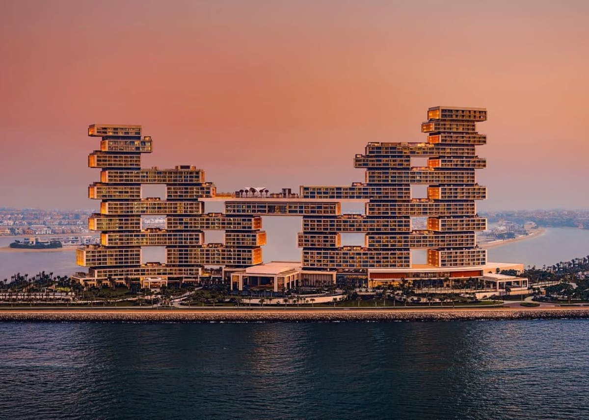 Hotel Atlantis The Royal ubicado en Dubai // Foto: @atlantistheroyal