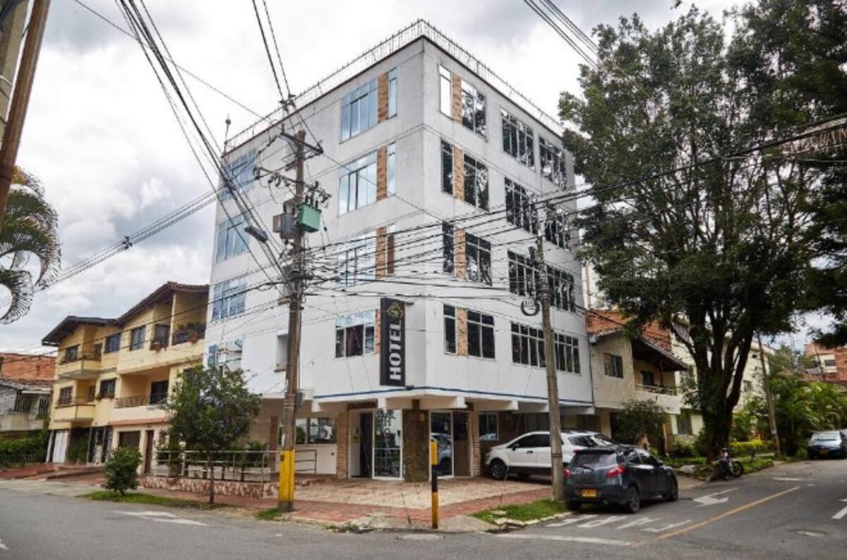 Este es el hotel, de dos estrellas, donde se hospedaba La Diabla. //Cortesía
