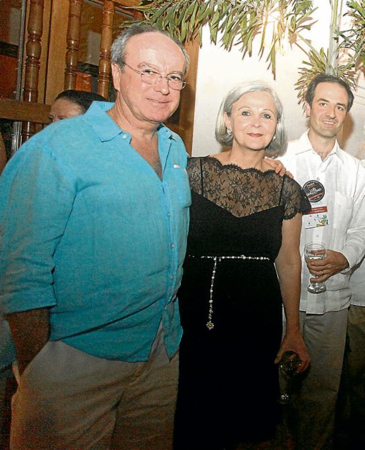 Diego Sanín, Julia Salvi y Luis Guillermo Vicaría.