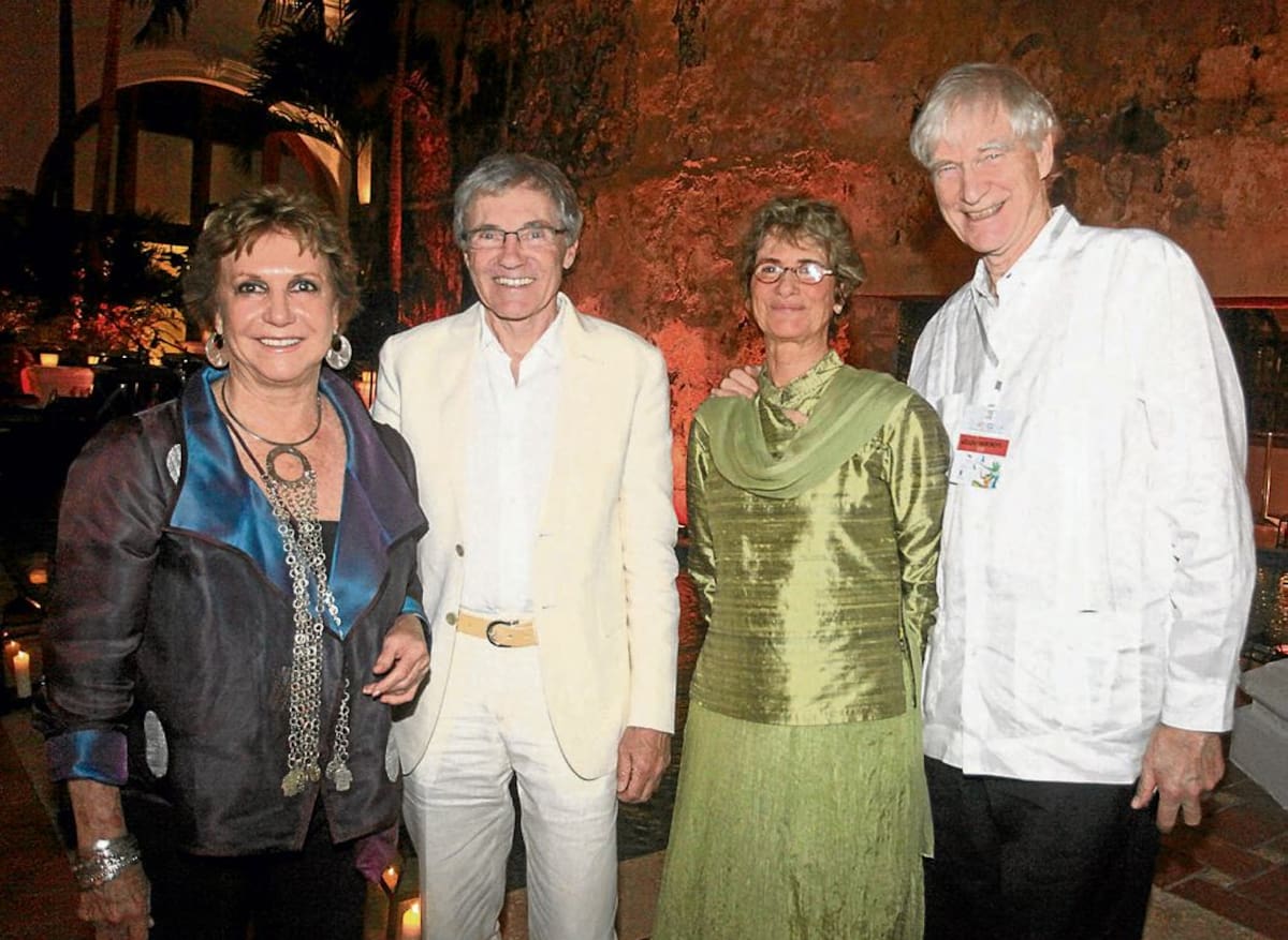 Peggy Mc Evoy, Peter Pool, Elizabeth Cramer y Sherwood Waldrón.