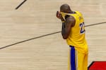 Video: el final de la derrota de Lakers ante Thunder, LeBron James eliminado