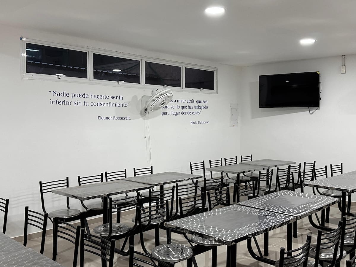 Cafetería en el HUC. //Foto: Cortesía