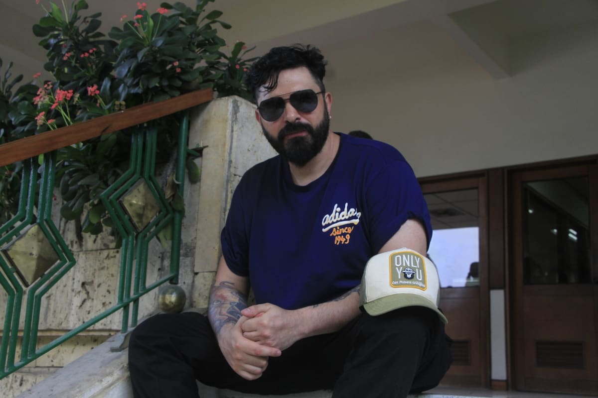 El cantante y guitarrista participa este miércoles en el Hard Rock Rising con su proyecto musical.//Foto: Julio Castaño.