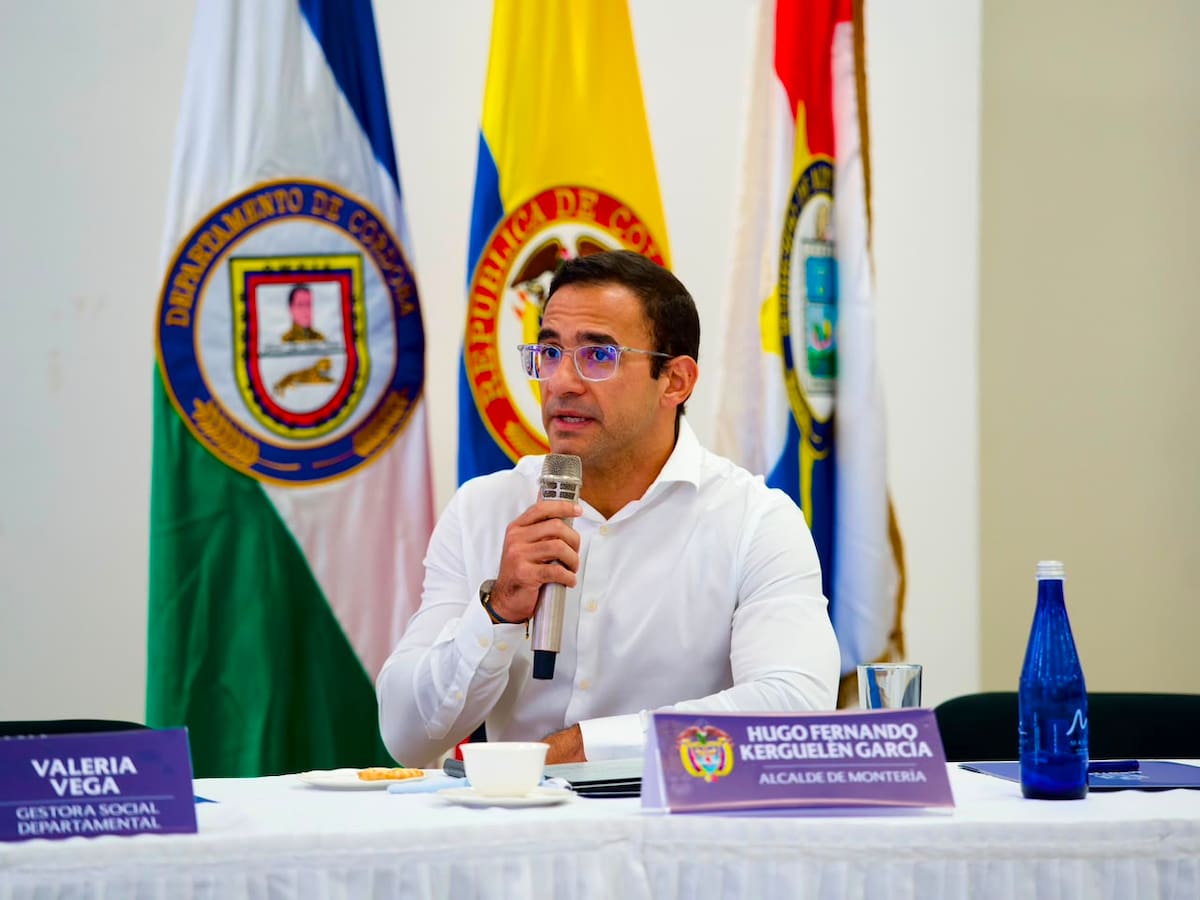 Hugo Kerguelén, alcalde de Montería. // Foto: Cortesía - Alcaldía de Montería.